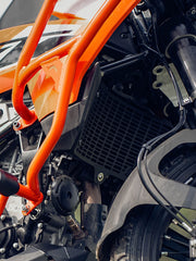 KTM Adventure 390 (2025 model)/ 250 ADV/390 ADV R/390 ADV X+/390 ADV S 2025 VECTOR RADIATOR GRILL BLACK