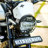 YAMAHA XSR 155 COSMIC HEADLIGHT GRILL BLK SILVER