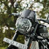 TRIUMPH TRACKER 400 COSMIC HEADLIGHT GRILL BLACK & SLIVER,