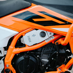 KTM 390 Enduro R Custos Coolant Cap Silver