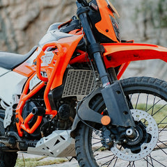 KTM 390 Enduro R Vector Radiator Grill Silver
