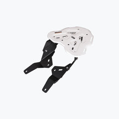 TVS APACHE RTX 300 GENESIS CARRIER SILVER-CLAMP MOUNT FOR GRAB RAIL VARIANTS