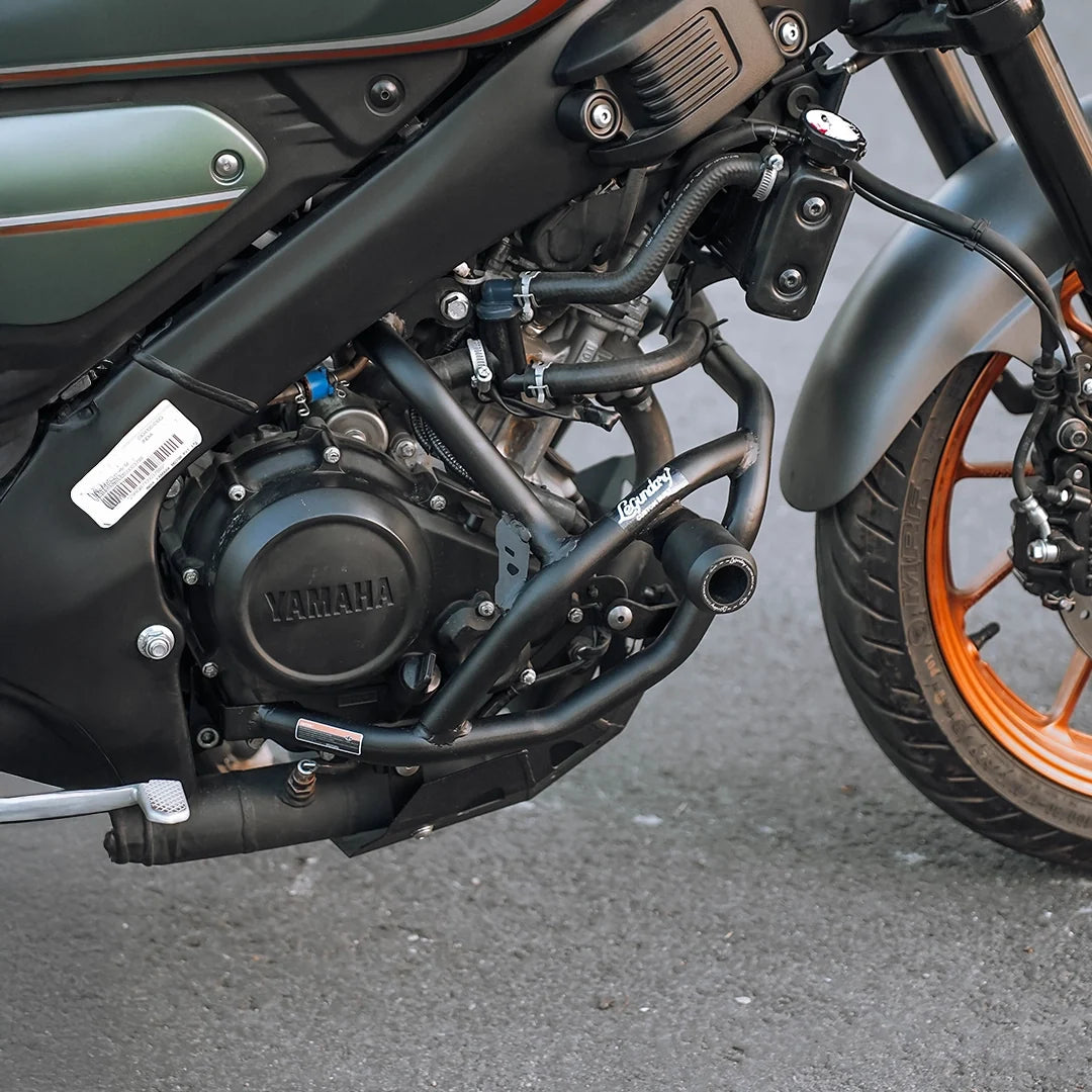 YAMAHA XSR 155 THANOS CRASHGUARD WITH SLIDER