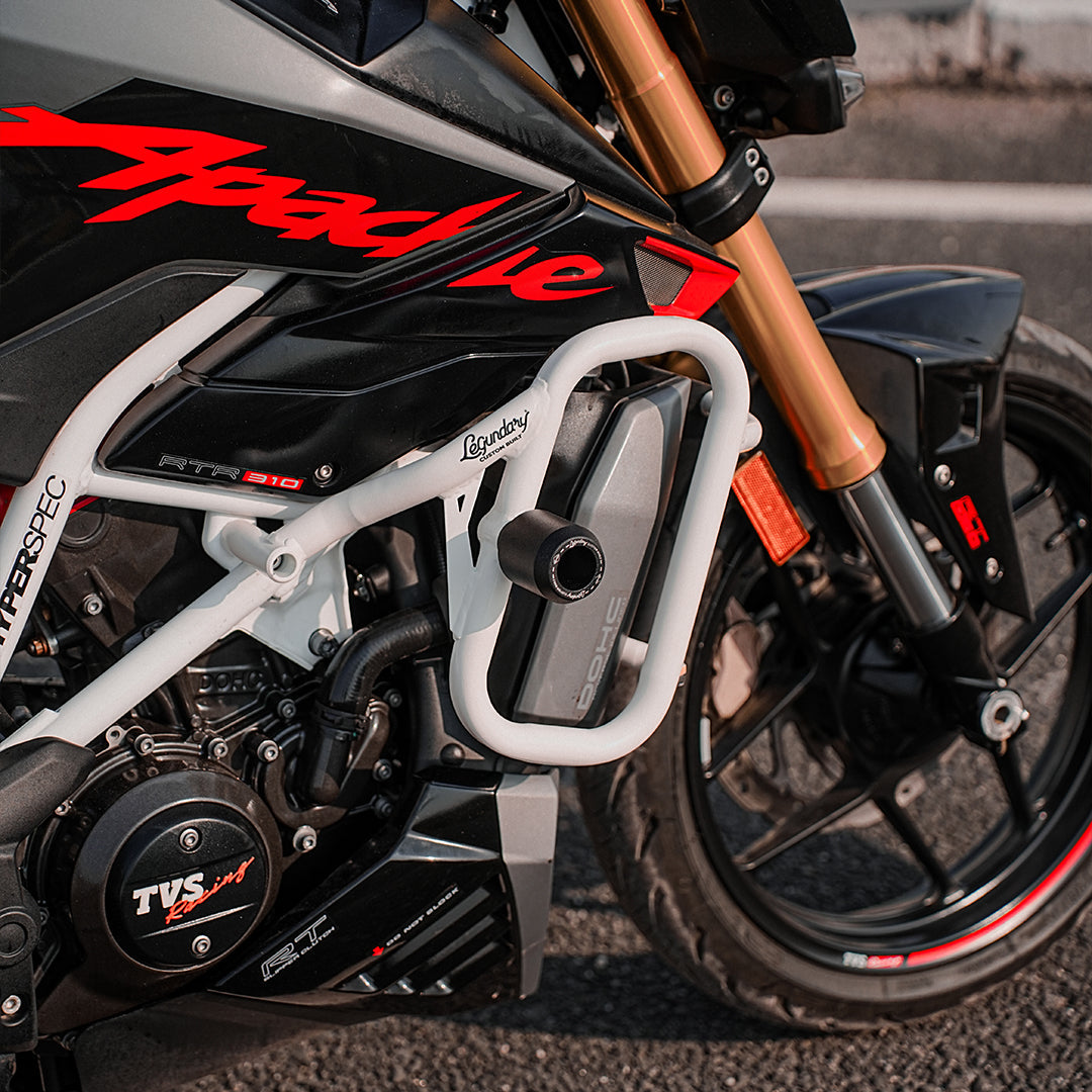 Apache RTR310 Thanos Crash Guard With Slider white
