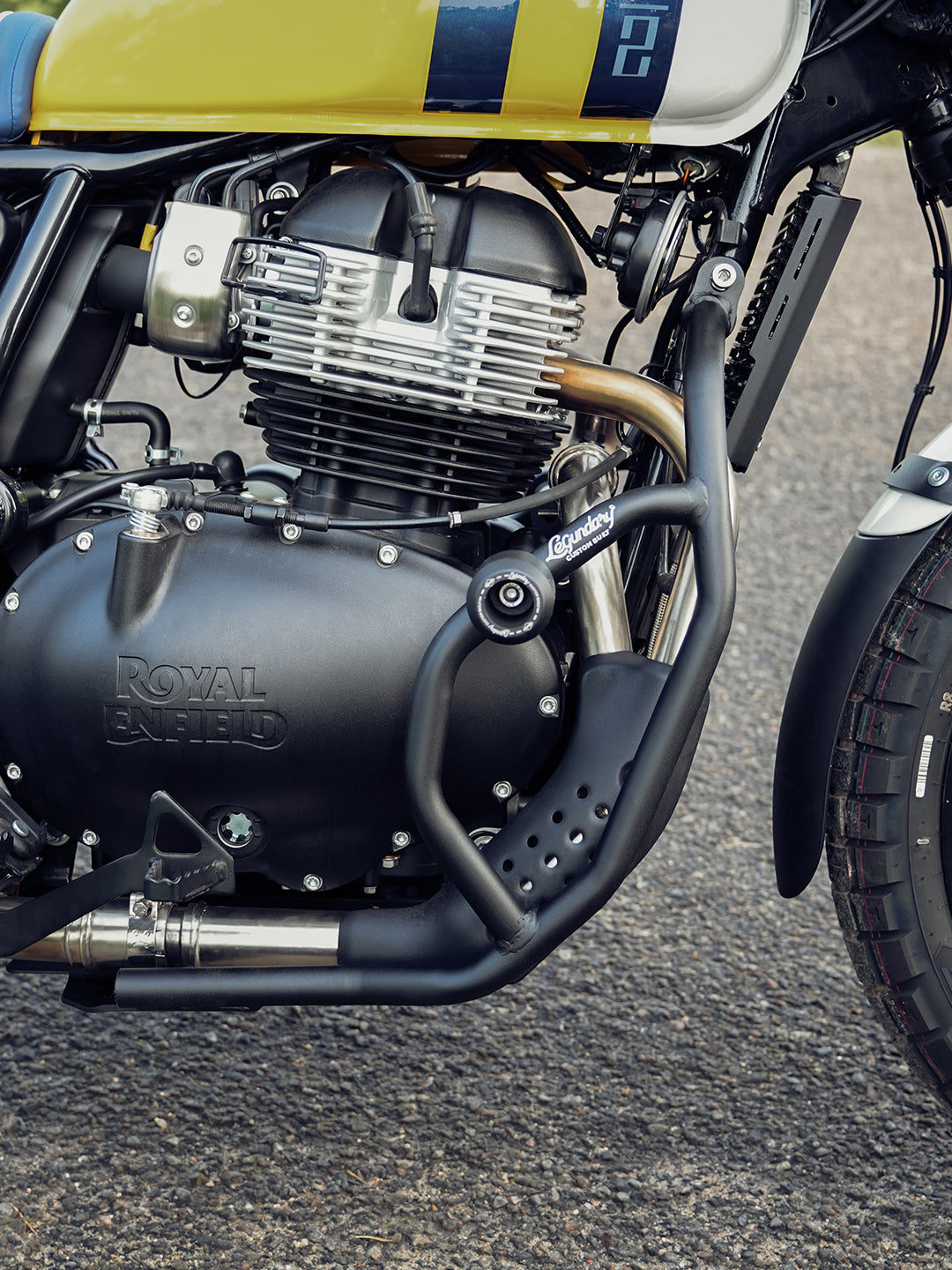 RE Bear 650 Thanos Crash Guard With Slider