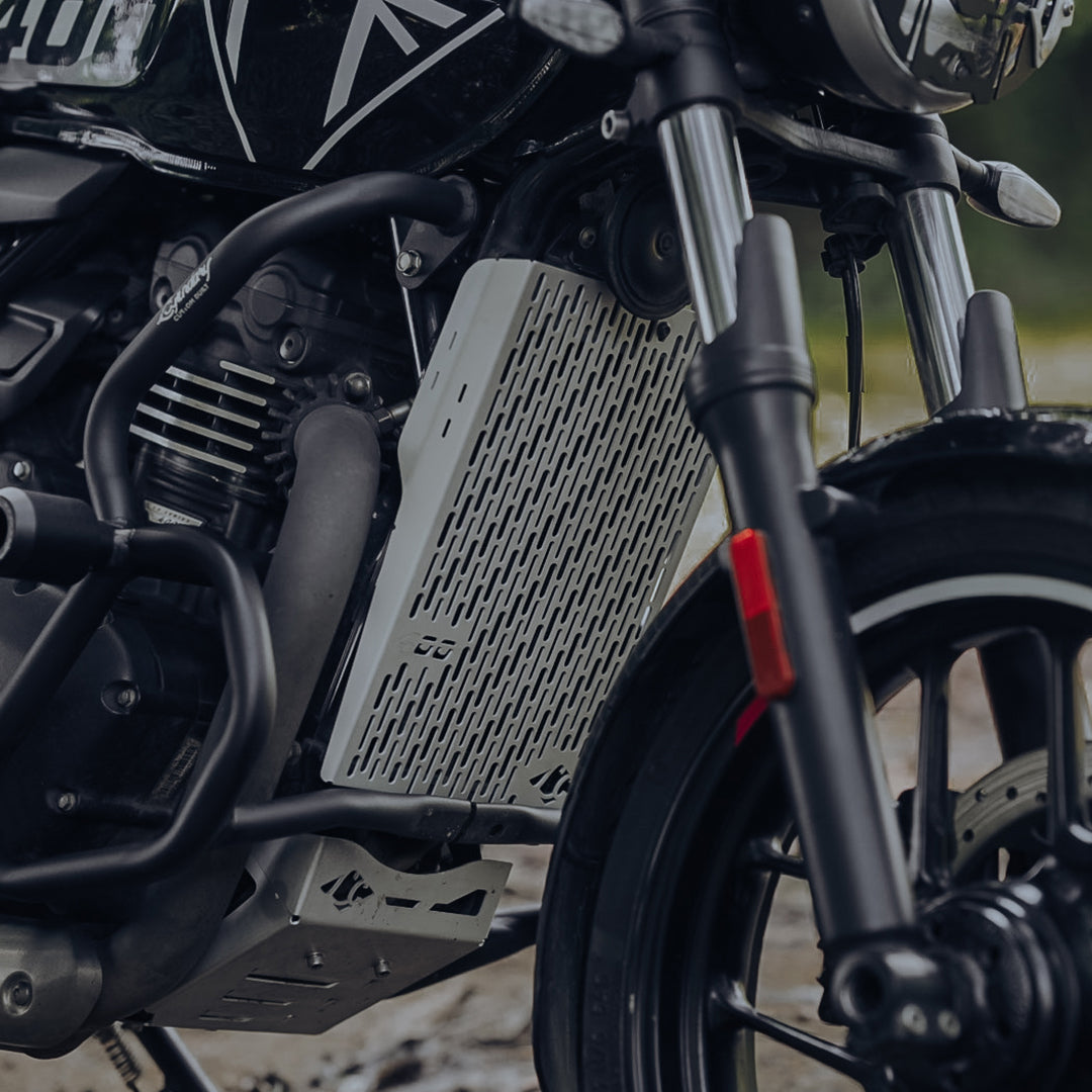 Triumph Speed 400 T4 Vector Radiator Grill Silver