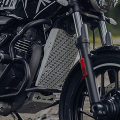Triumph Speed 400 T4 Vector Radiator Grill Silver