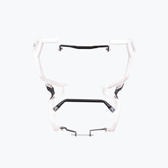 TVS APACHE RTX 300 RAPTOR CRASH GUARD UPPER & LOWER SET WHITE
