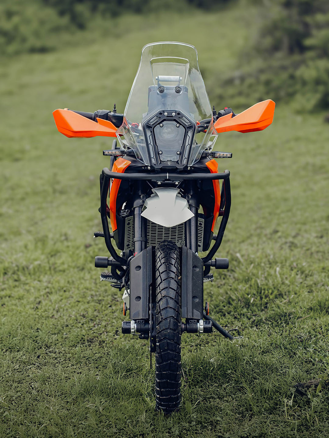 KTM Adventure 390 (2025 model)/ KTM 250 ADV/390 ADV R/390 ADV X+/390 ADV S 2025 RAPTOR CRASHGUARD BLACK