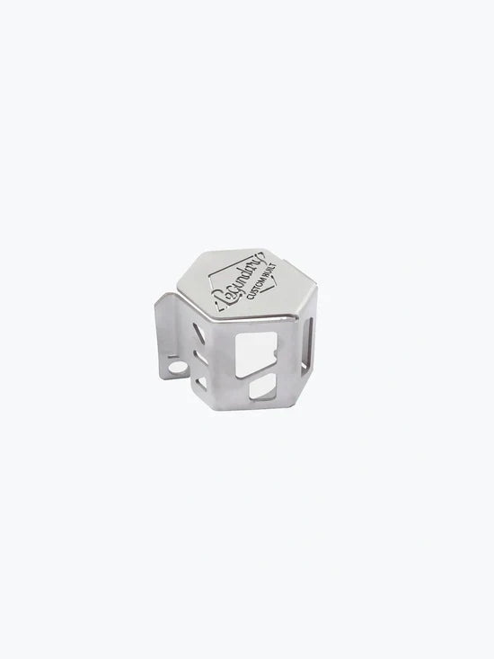 SCRAM 440 CASQUE REAR OIL CAP SILVER
