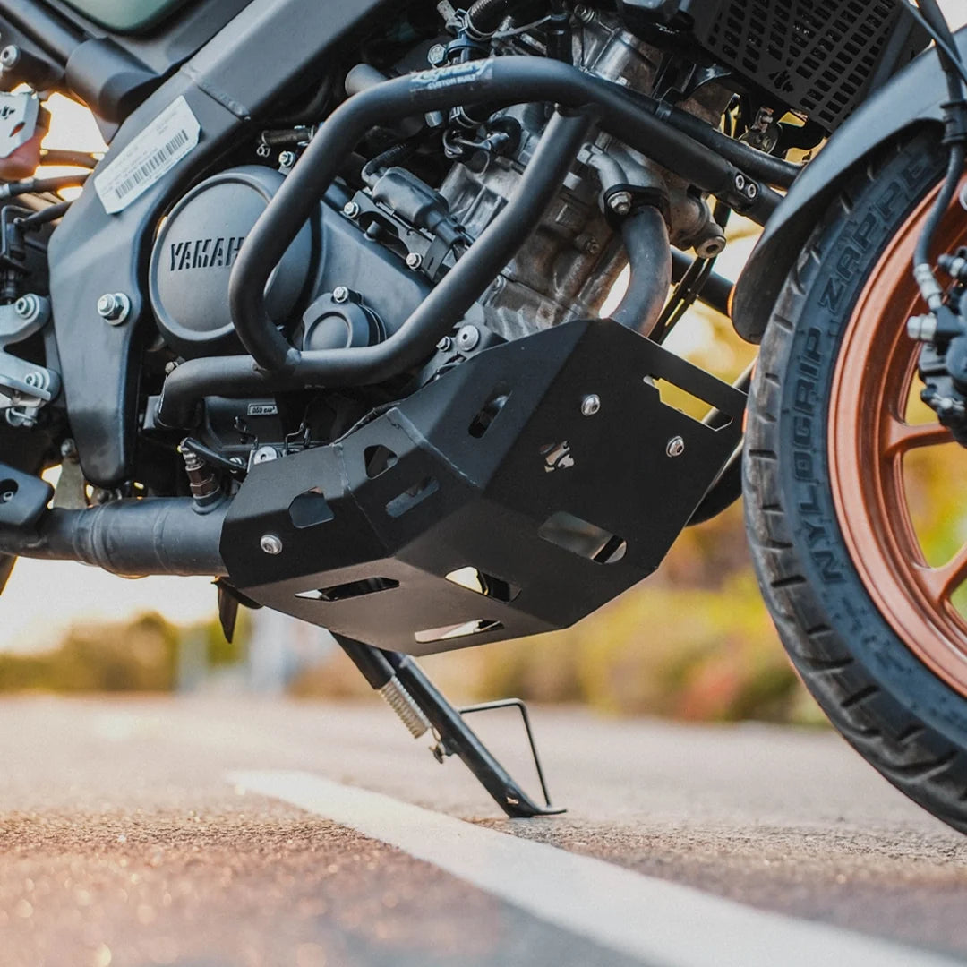 YAMAHA XSR 155 VAMBRACE BASH PLATE BLACK