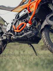 KTM Adventure 390 (2025 model)/ 250 ADV/390 ADV R/390 ADV X+/390 ADV S 2025 VAMBRACE BASHPLATE BLACK