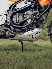 KTM Adventure 390 (2025 model)/ 250 ADV/390 ADV R/390 ADV X+/390 ADV S 2025 VAMBRACE BASHPLATE SILVER