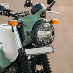 SCRAM 440 COSMIC HEADLIGHT GRILL BLACK & SILVER