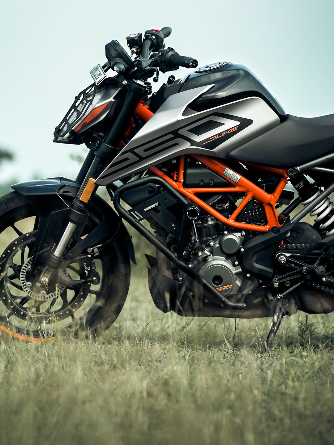 KTM Duke 250 BS6 GEN 2 Pegasus Crashguard With Slider