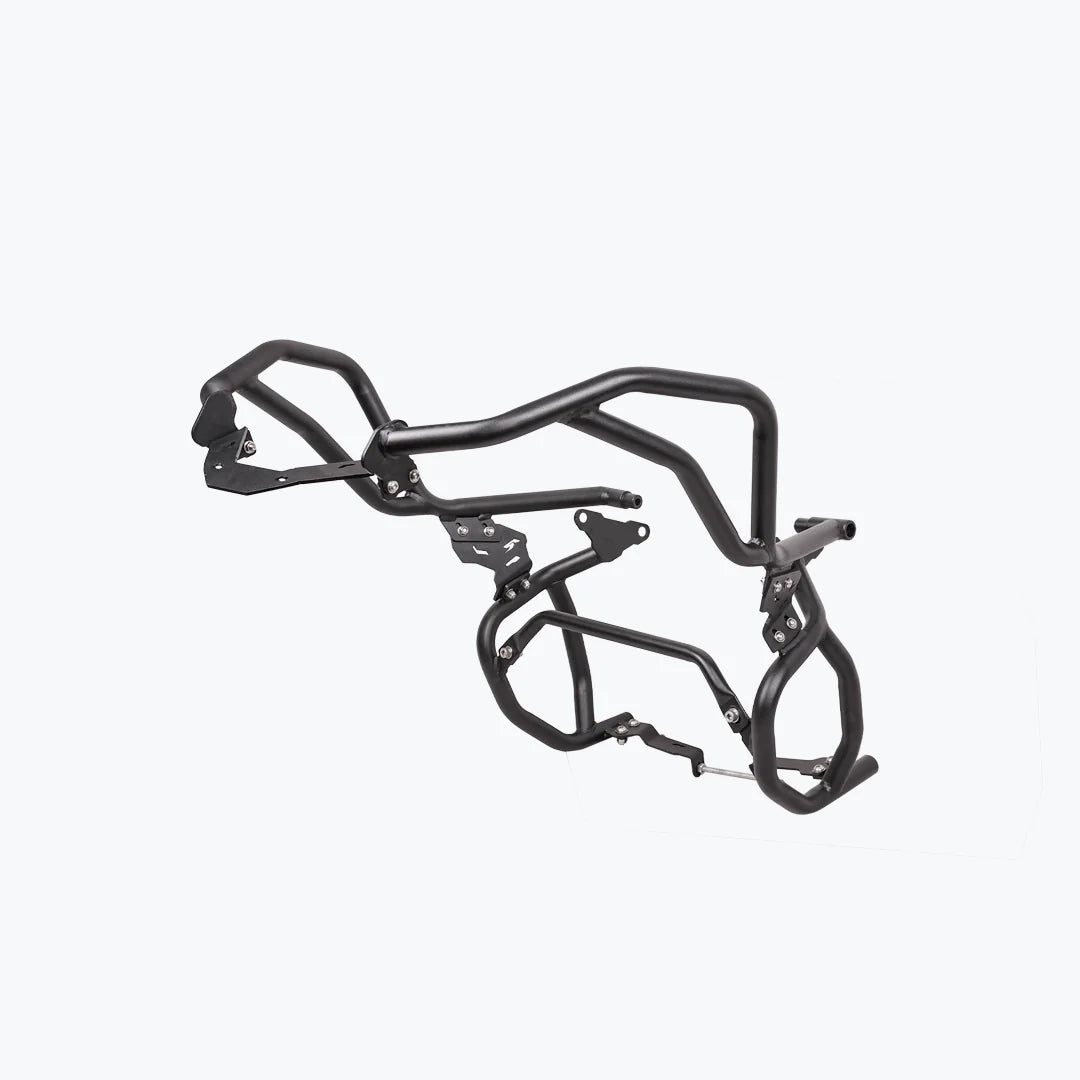 TVS APACHE RTX 300 RAPTOR CRASH GUARD UPPER & LOWER SET BLACK