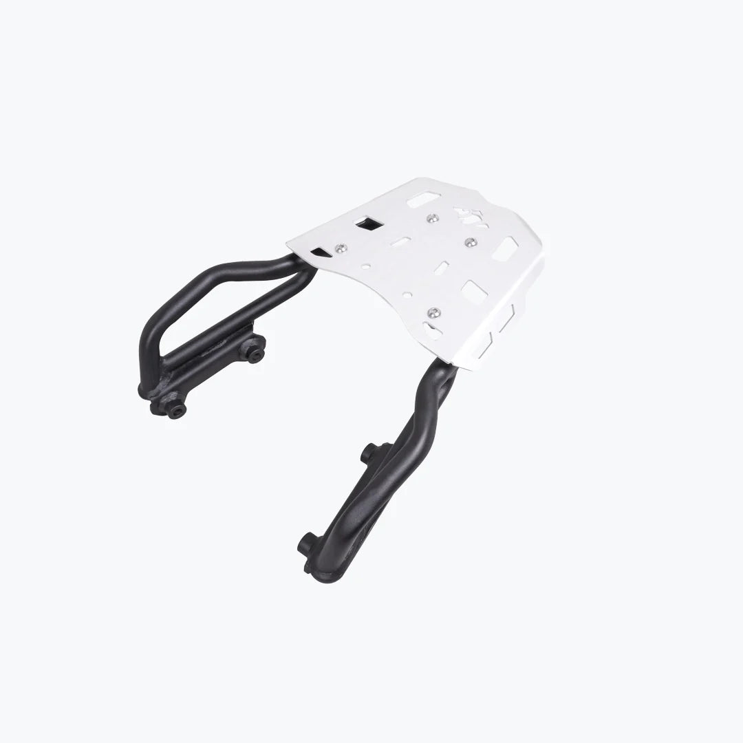 TRIUMPH TRACKER 400 ATLAS LUGGAGE CARRIER BLACK AND SILVER