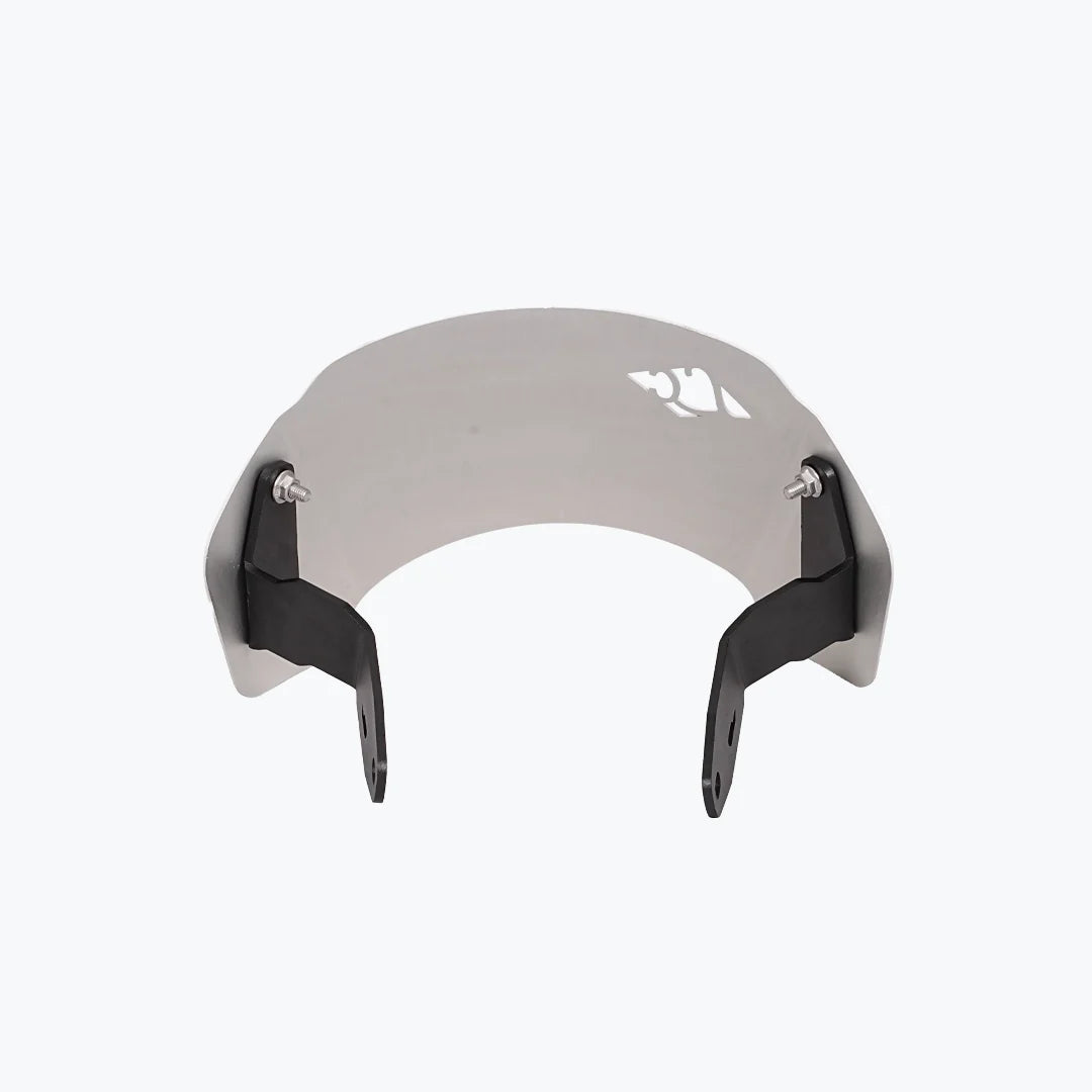 YAMAHA XSR 155 ZEPHYR VISOR BLK SILVER