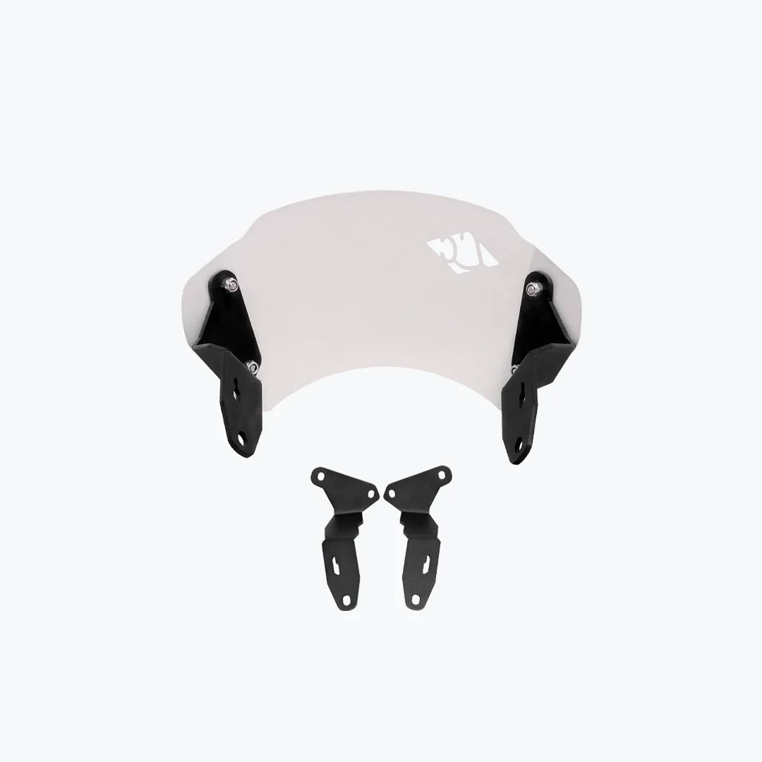 YAMAHA XSR 155 AERO SHORT VISOR BLK SILVER