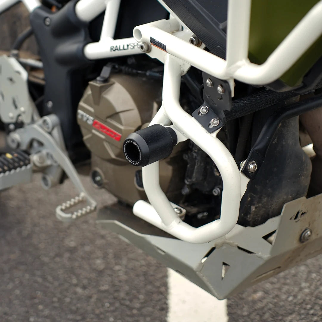 APACHE RTX 300 RAPTOR CRASHGUARD UPPER & LOWER (WITH SLIDER) RED | BLACK | WHITE