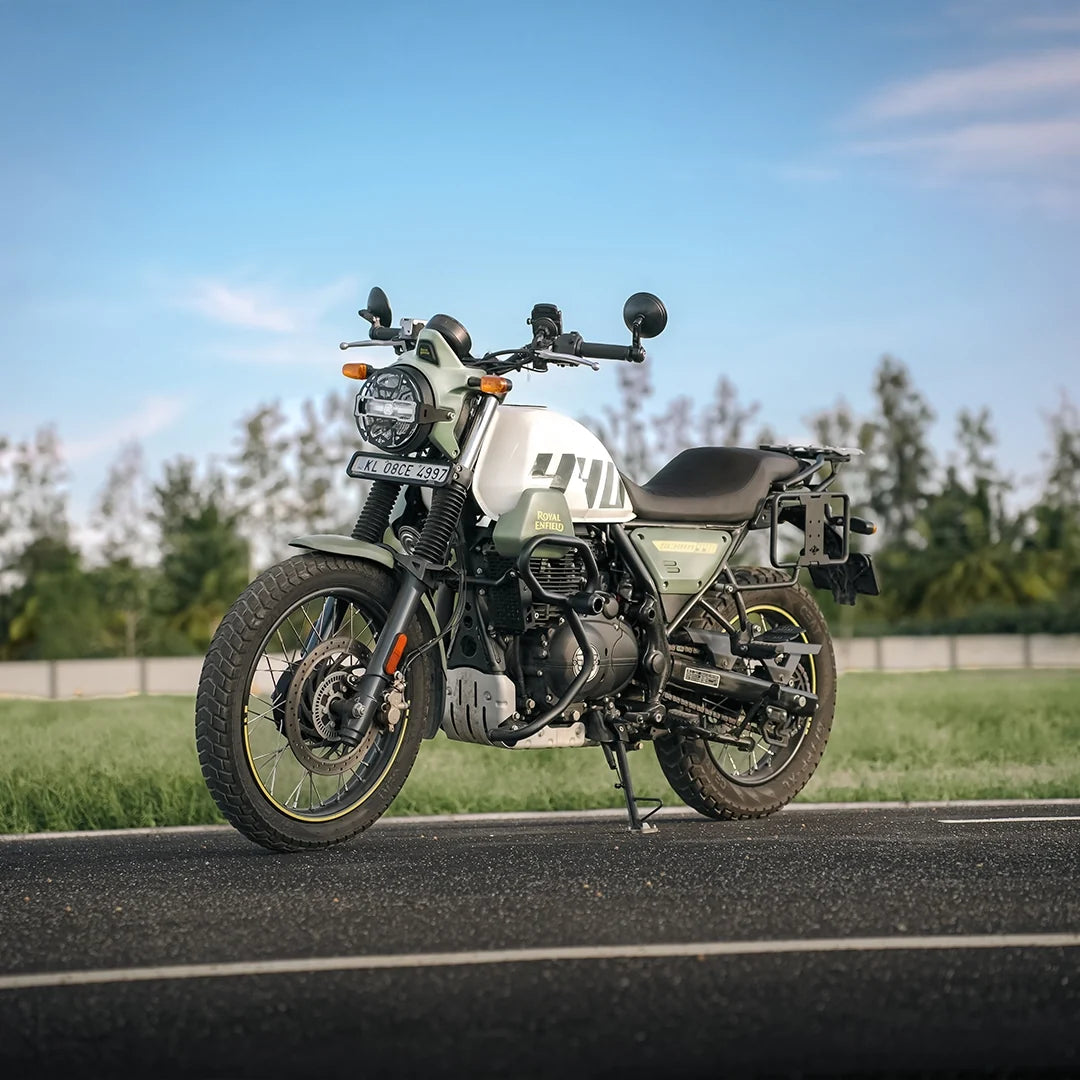 SCRAM 440 ARAGON SADDLE STAY BLACK