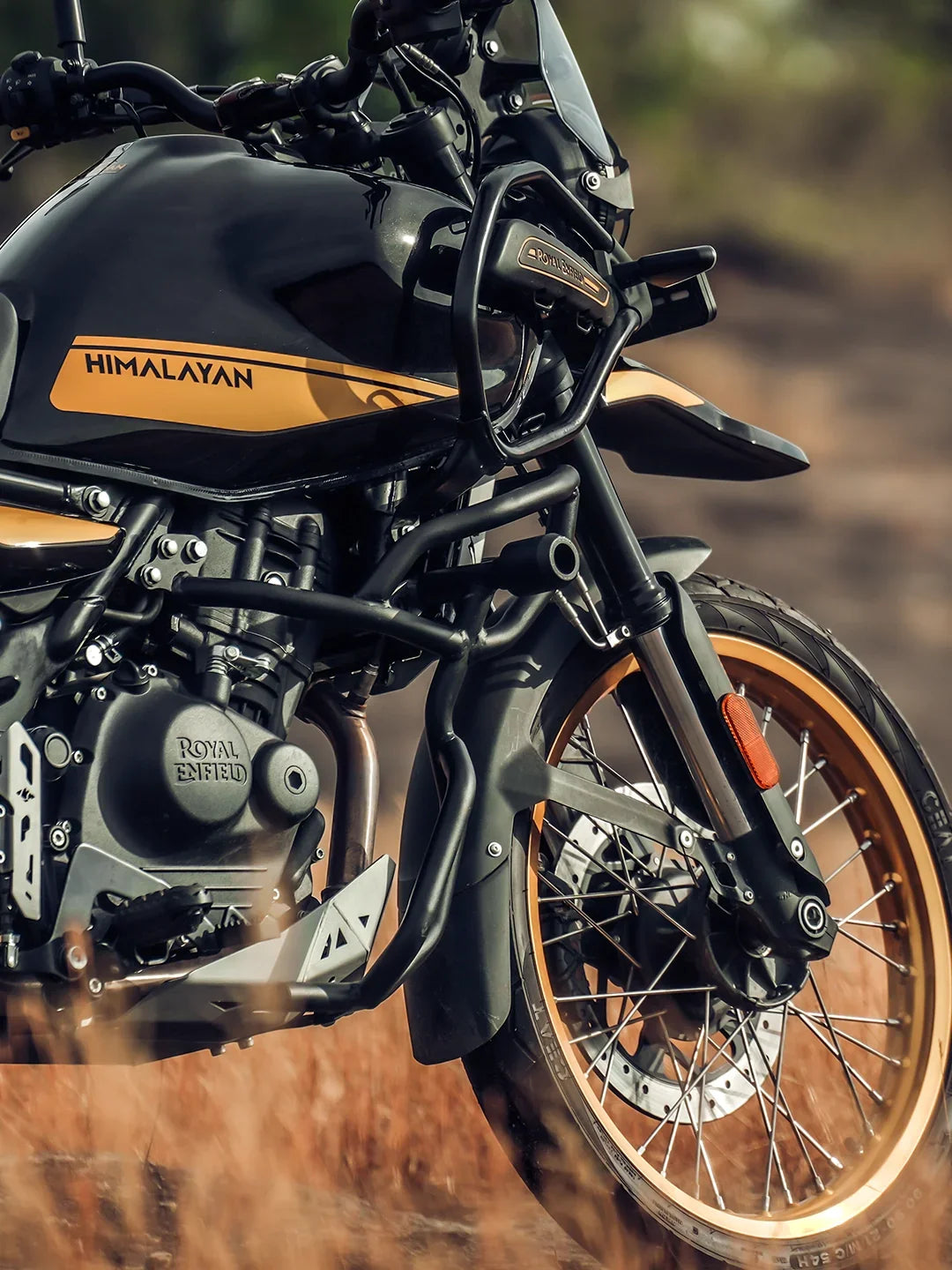Himalayan 450 Bazooka Crashguard With Slider