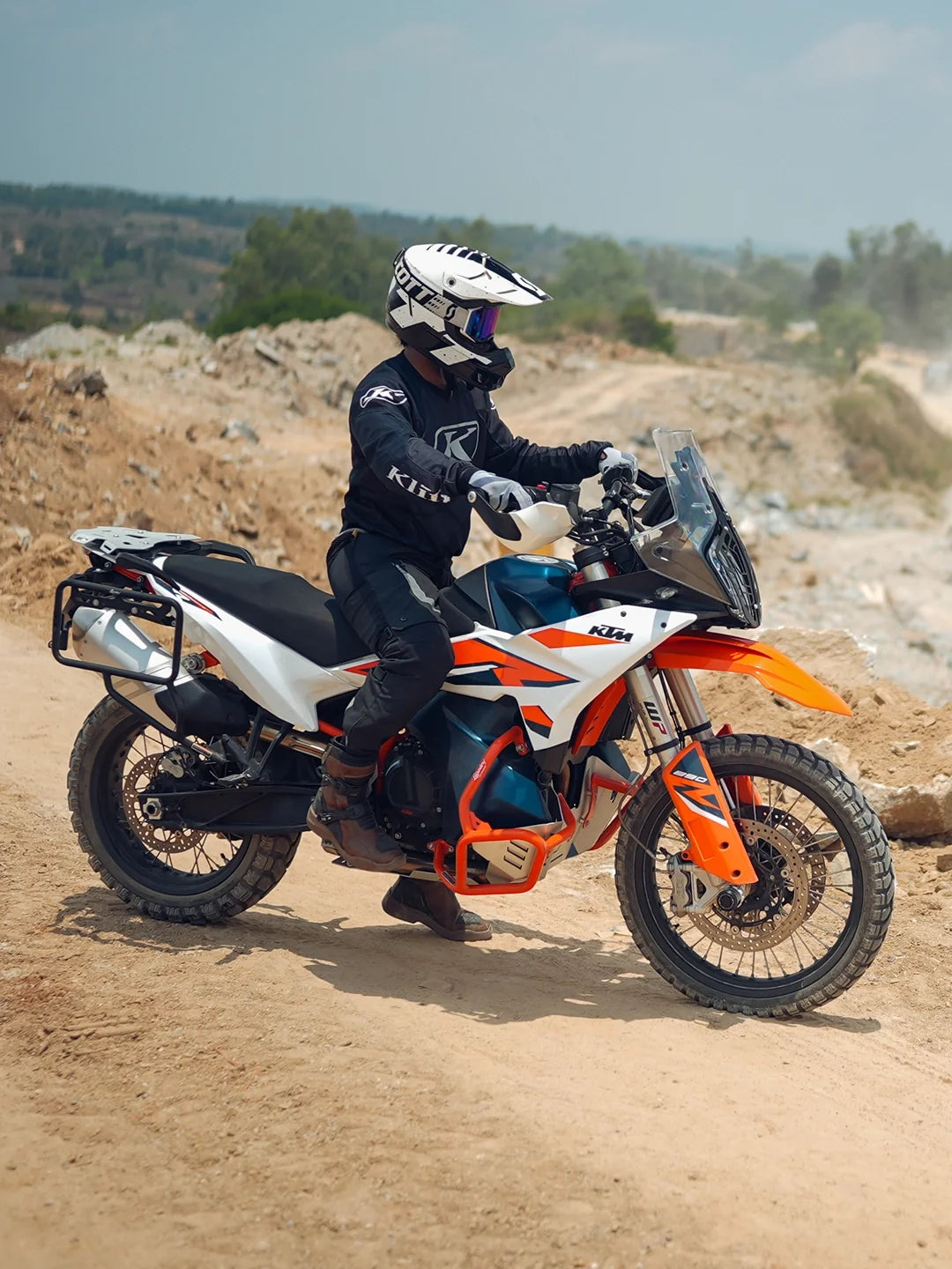 KTM ADV 890 Bellator Lower Crash Guard Orange