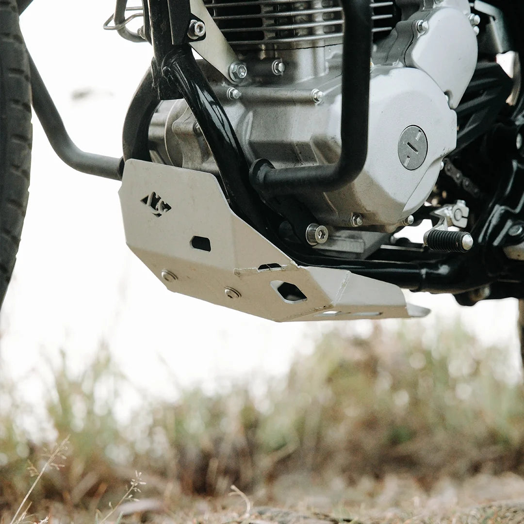 KAWASAKI KLX 230 (INDIAN)VAMBRACE BASHPLATE -SILVER