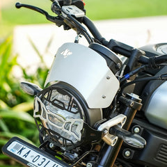 YAMAHA XSR 155 ZEPHYR VISOR BLK SILVER