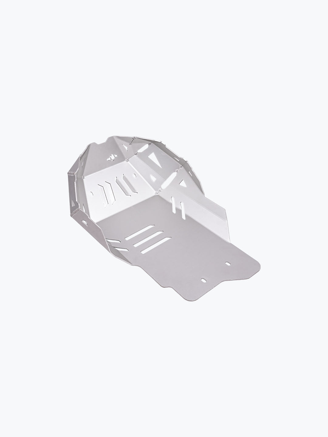 KTM 390 Enduro R Vambrace Bash Plate Silver