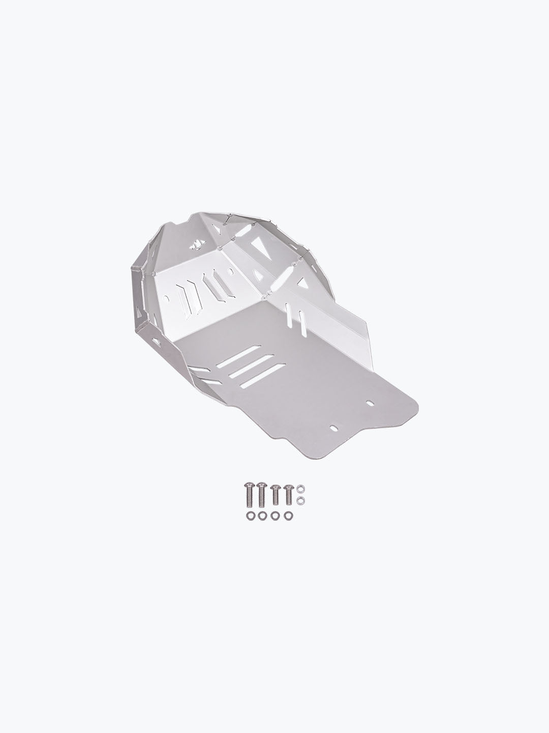 KTM Adventure 390 (2025 model)/ 250 ADV/390 ADV R/390 ADV X+/390 ADV S 2025 VAMBRACE BASHPLATE SILVER