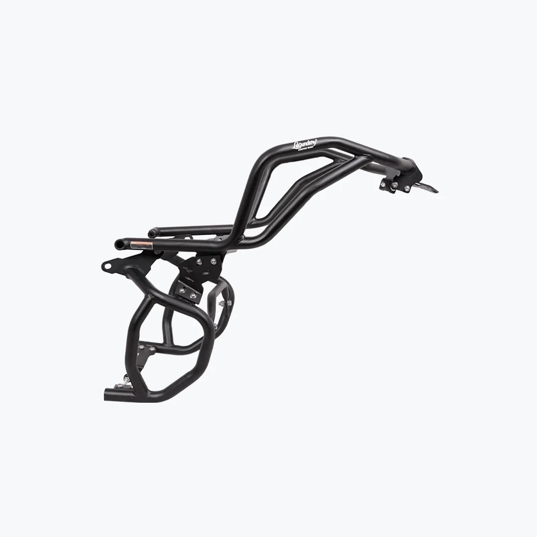 TVS APACHE RTX 300 RAPTOR CRASH GUARD UPPER & LOWER SET BLACK