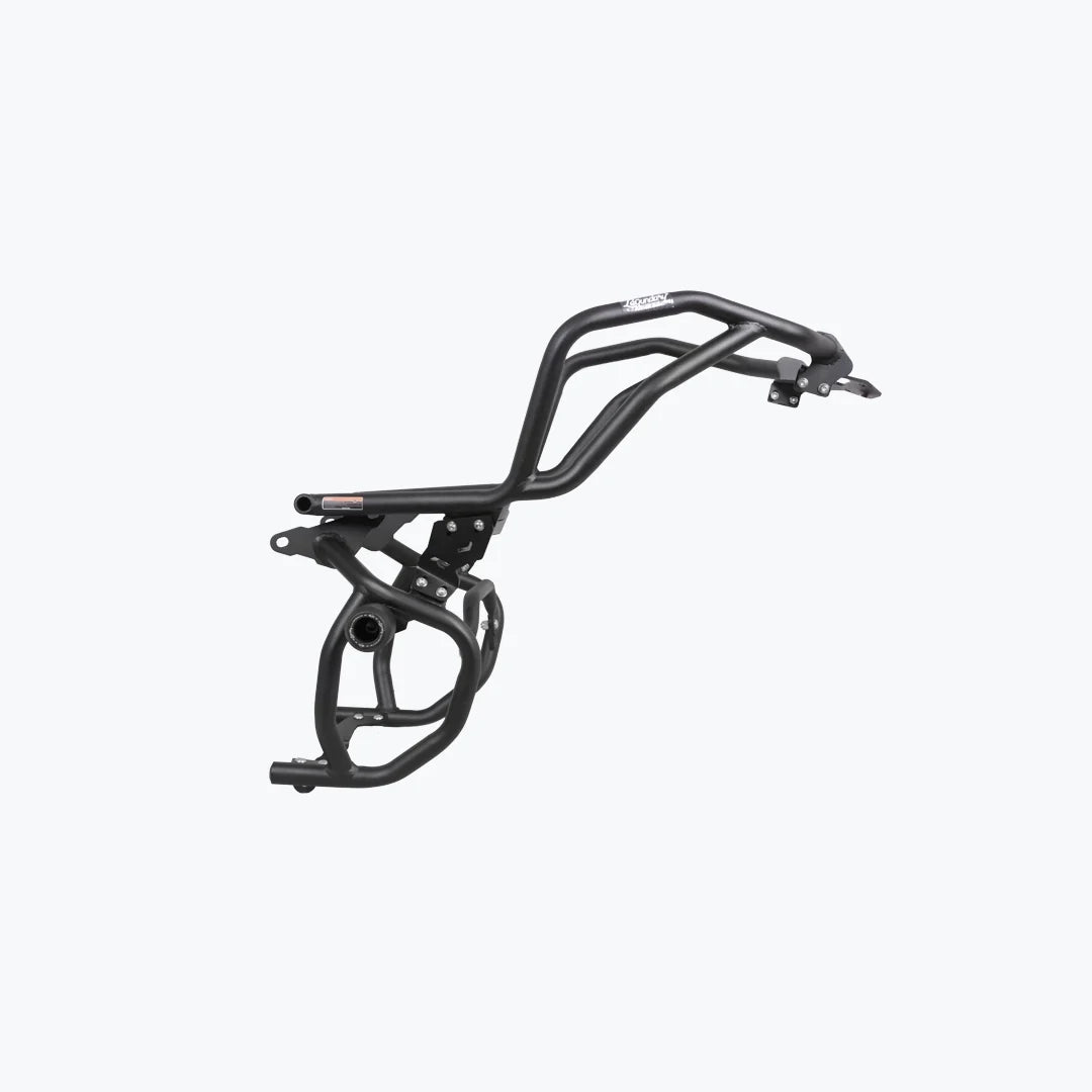 APACHE RTX 300 RAPTOR CRASHGUARD UPPER & LOWER (WITH SLIDER) RED | BLACK | WHITE
