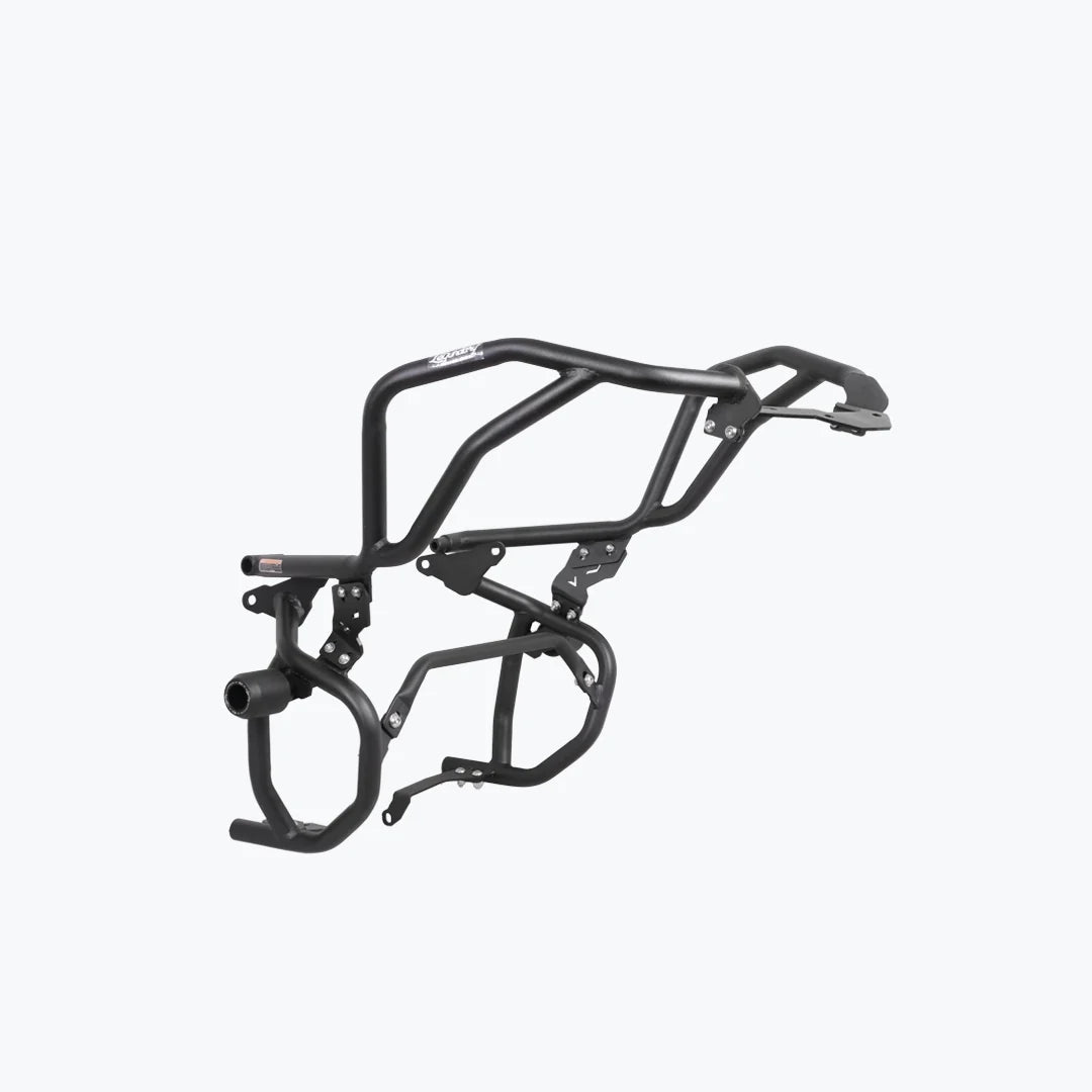 APACHE RTX 300 RAPTOR CRASHGUARD UPPER & LOWER (WITH SLIDER) RED | BLACK | WHITE