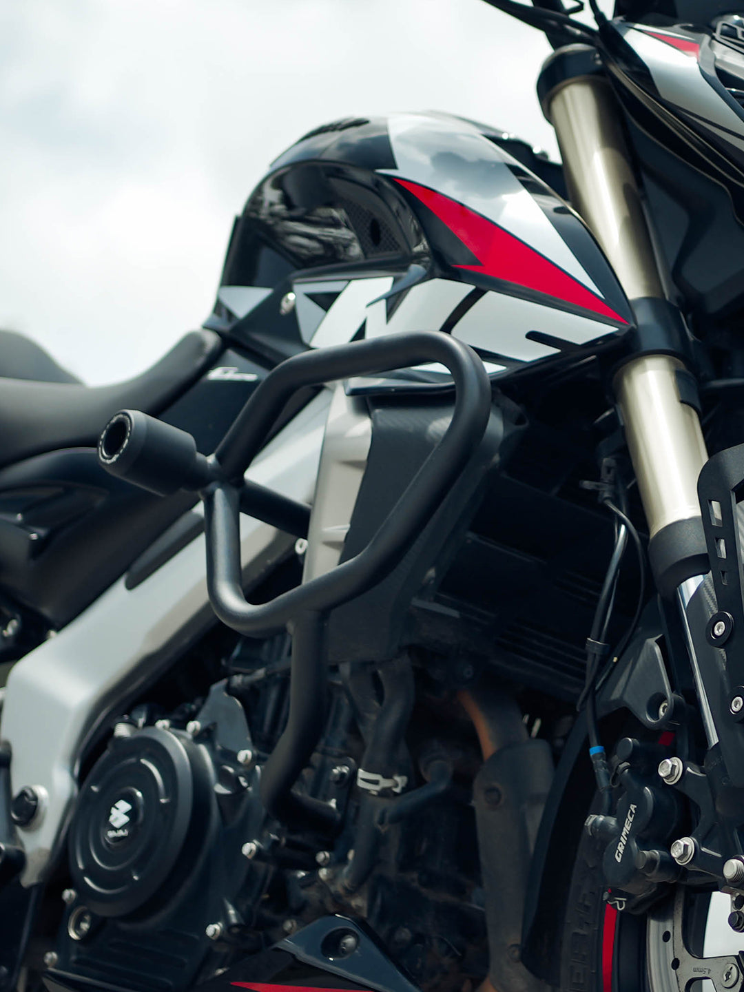 Bajaj Pulsar NS400Z Pegasus Crash guard With Slider