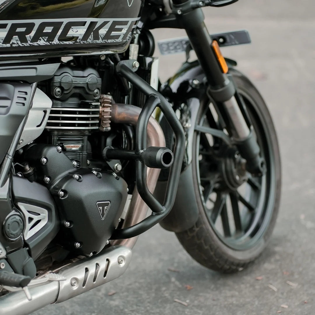TRIUMPH TRACKER 400 MIDGET CRASHGUARD BLACK