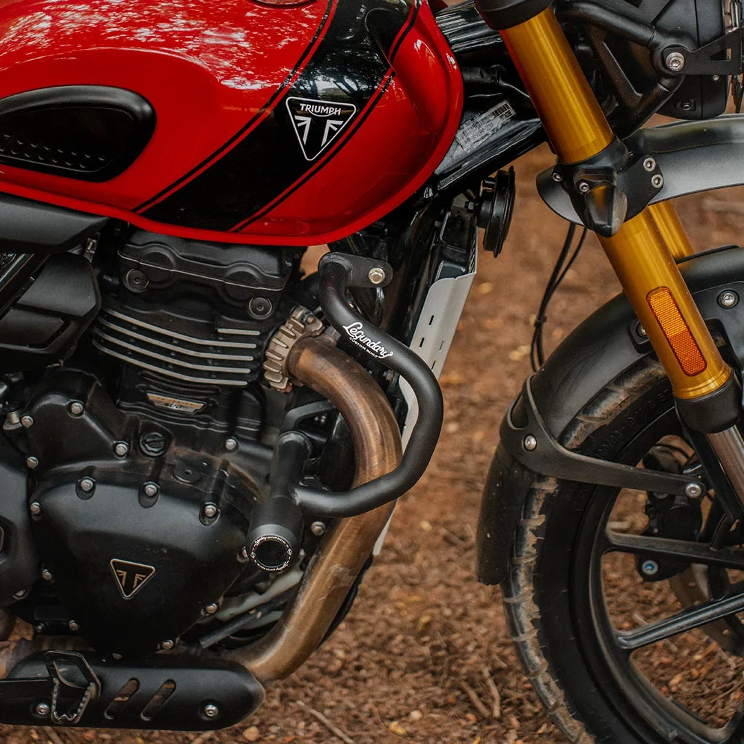 Triumph Scrambler 400X Hector Crash Guard Black