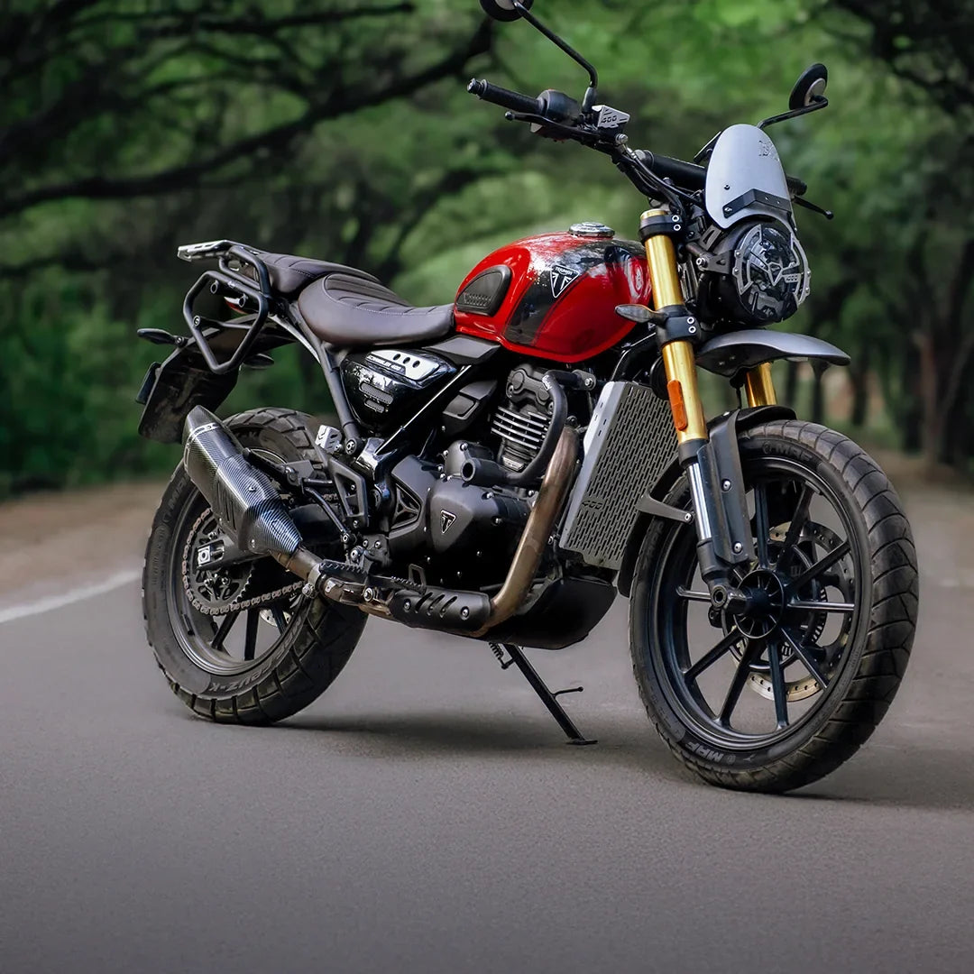 Triumph Scrambler 400X Hector Crash Guard Black