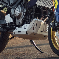 Suzuki V Strom 800DE Vambrace Bash Plate Silver