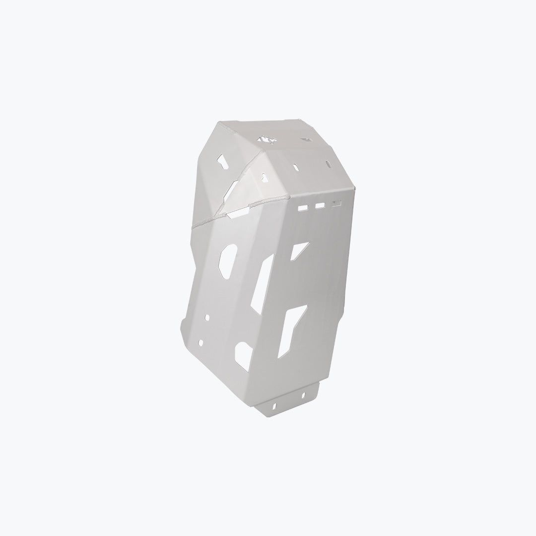 Honda NX 500 Vambrace Bash Plate Silver