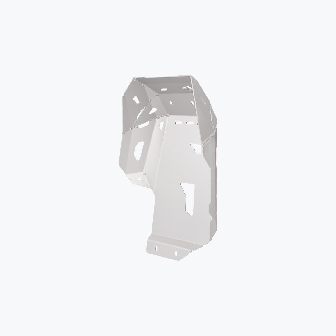 Honda NX 500 Vambrace Bash Plate Silver