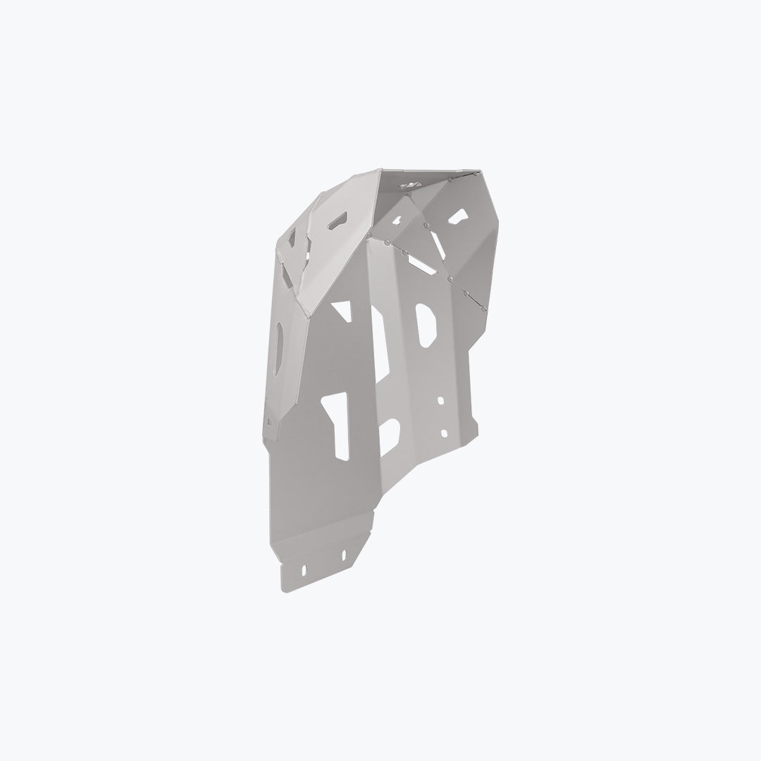 Honda NX 500 Vambrace Bash Plate Silver