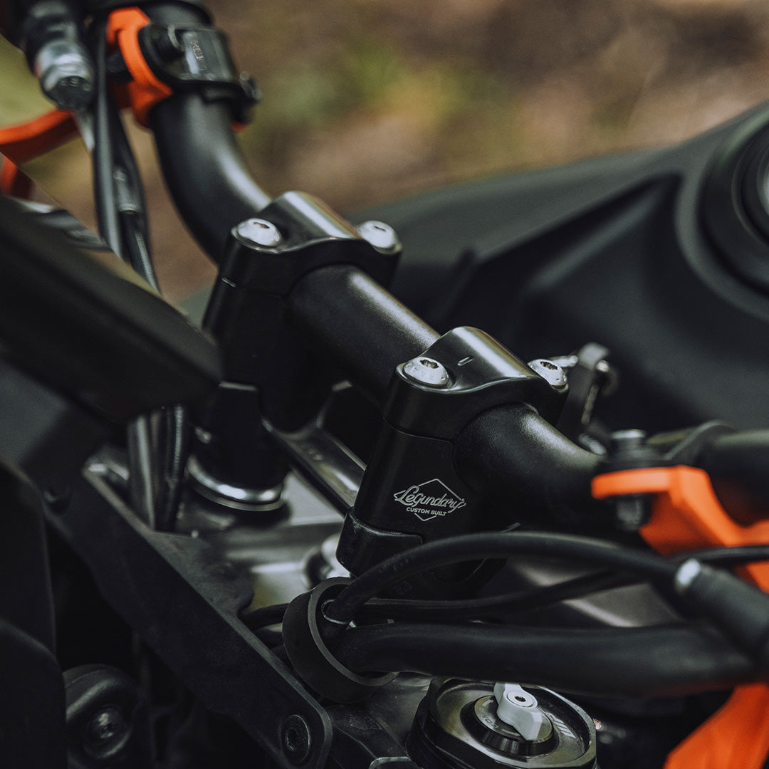 KTM 390 Enduro R Dodger Handle Riser Black