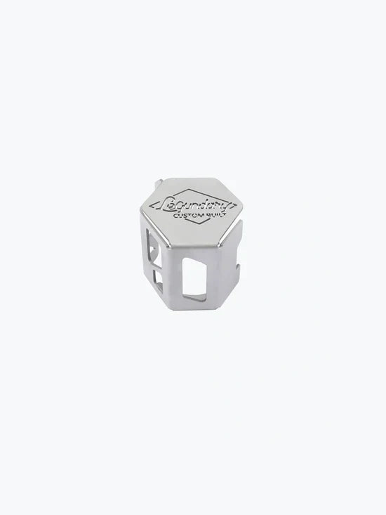 SCRAM 440 CASQUE REAR OIL CAP SILVER