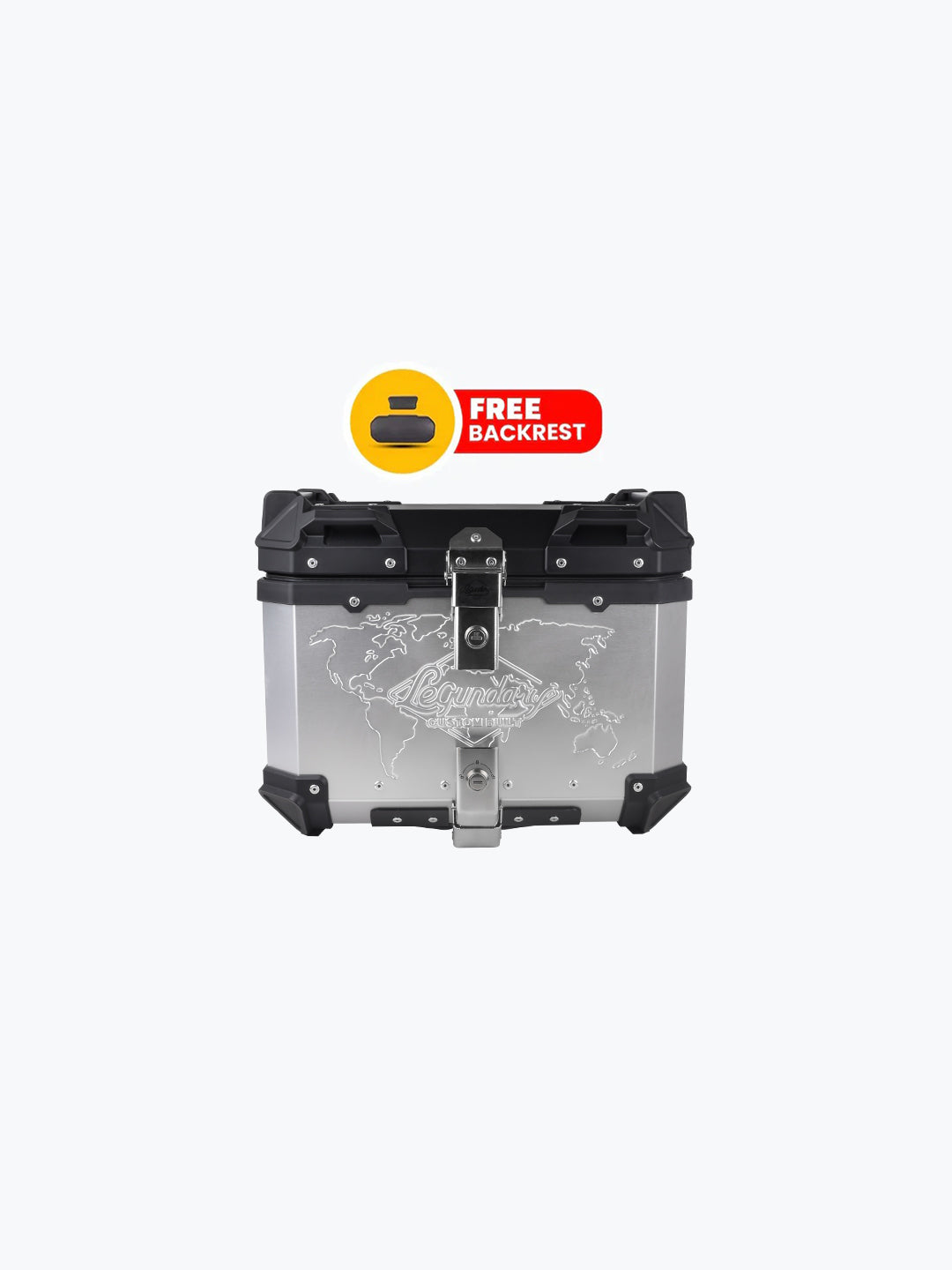 Fort Knox Series TC 45L Aluminium With Backrest Pad