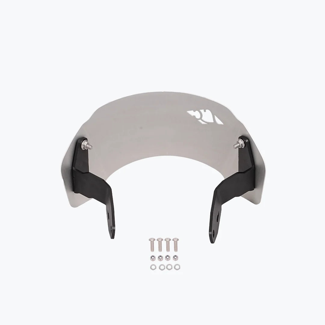 YAMAHA XSR 155 ZEPHYR VISOR BLK SILVER