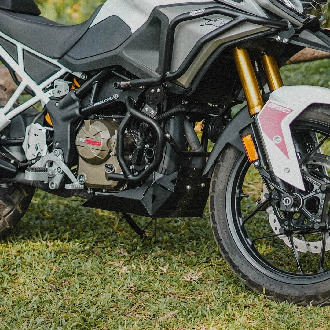 TVS APACHE RTX 300 VAMBRACE BASHPLATE BLACK ALUMINIUM