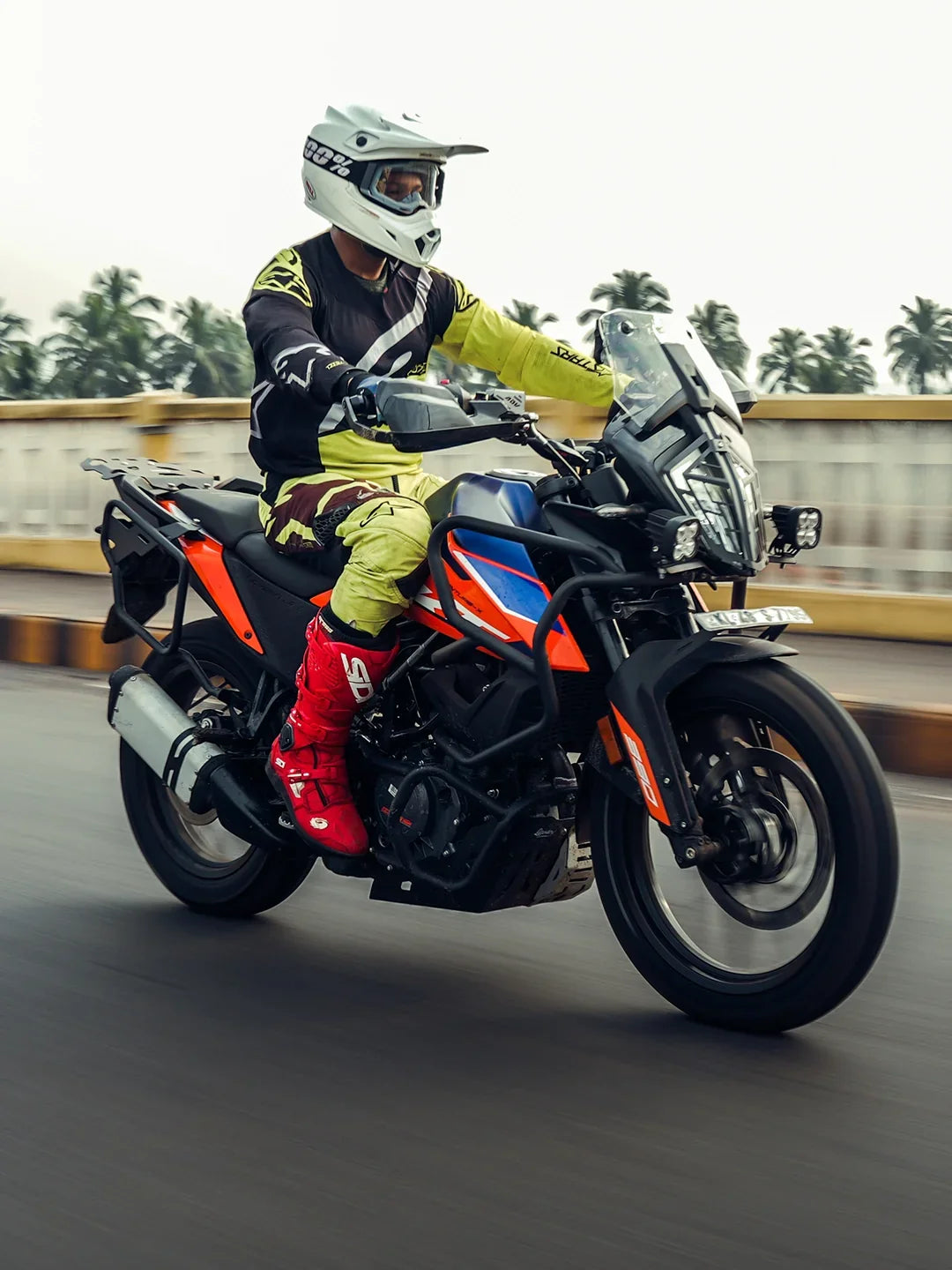 ADV390 Raptor Upper Crash Guard Black