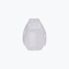 Hero Xpulse 210 Vambrace Bash Plate Silver